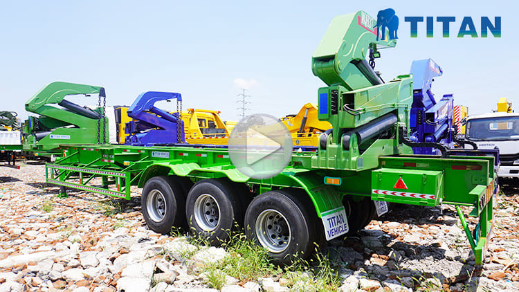 40ft Side Lifter Truck Trailer