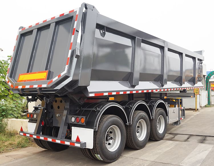 40 ton hydraulic tipper trailer