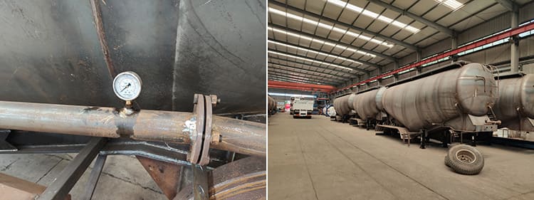 50CBM Bulk Pneumatic Tanker Trailer