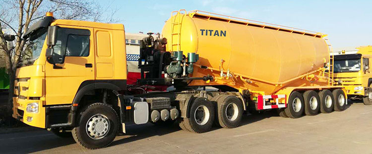 50 Ton Pneumatic Dry Bulk Tanker Trailer