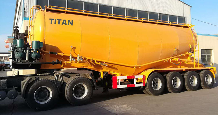 50 Ton Pneumatic Dry Bulk Tanker Trailer