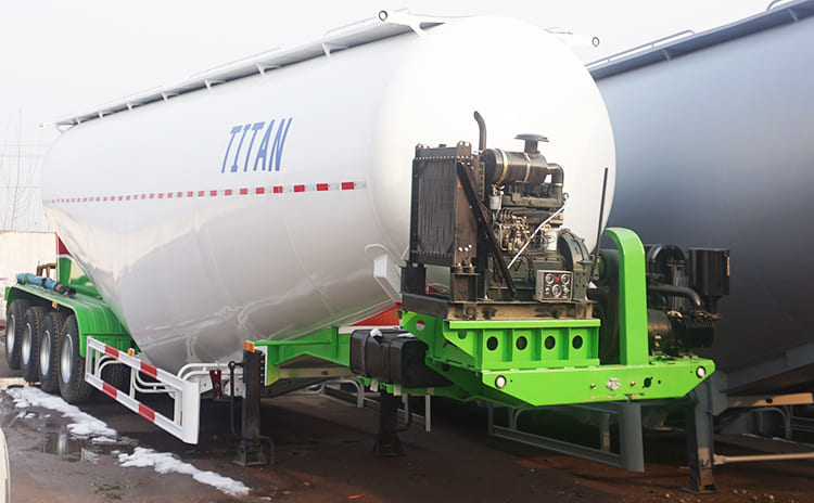 50CBM Bulk Pneumatic Tanker Trailer