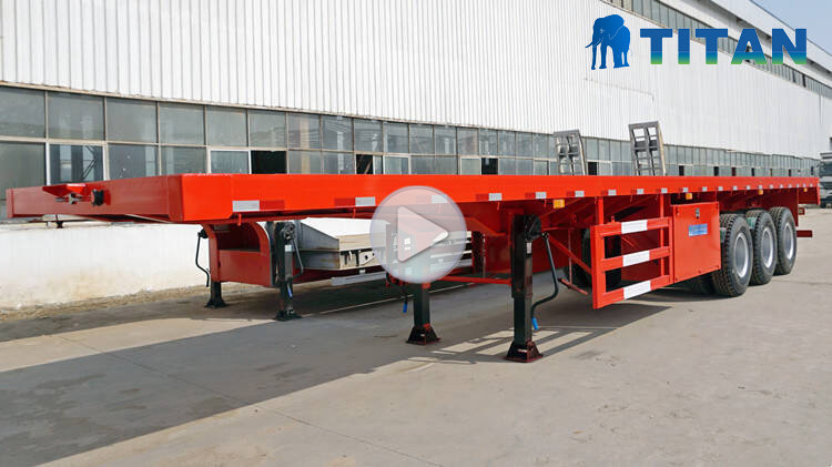Tri Axle Flatbed Trailer