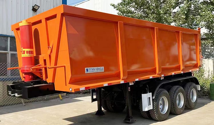 Tri Axle Semi Tipper Trailer for Sale