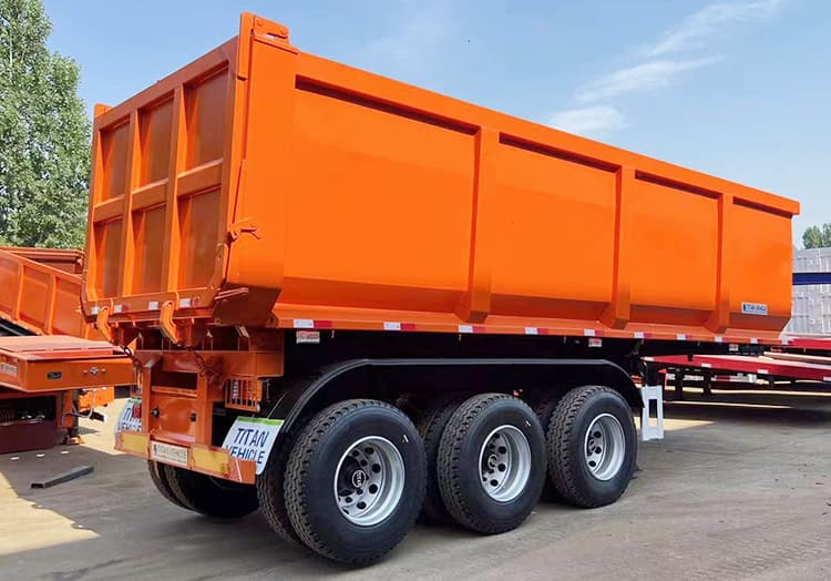 Tri Axle Semi Tipper Trailer for Sale