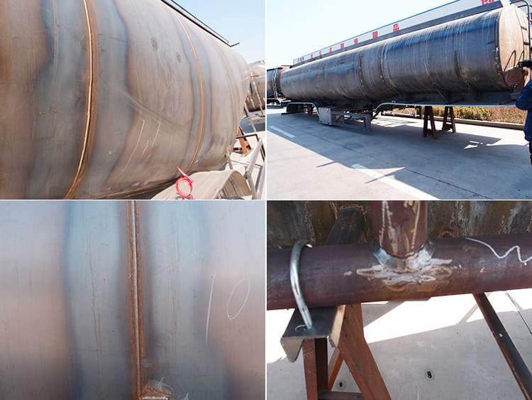 45000L Tri Axle Fuel Tanker Trailers