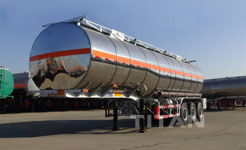 stainless steel tanker trailer