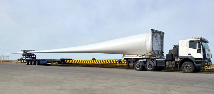wind blade trialer