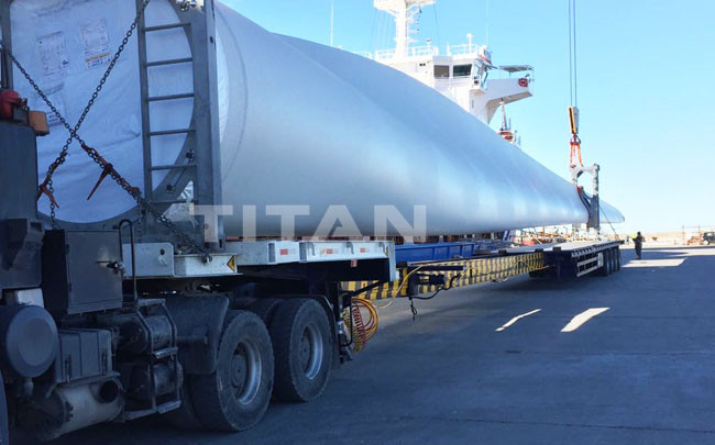 wind blade trialer