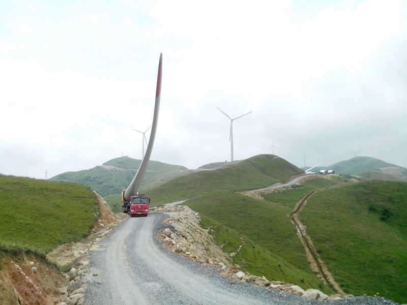 wind blade adapter
