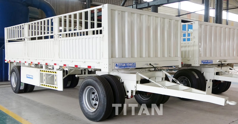 draw bar fence trailer