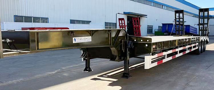 40ft low bed trailer