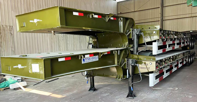 40ft low bed trailer