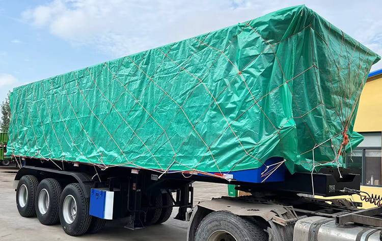 33cbm tractor tipper trailer