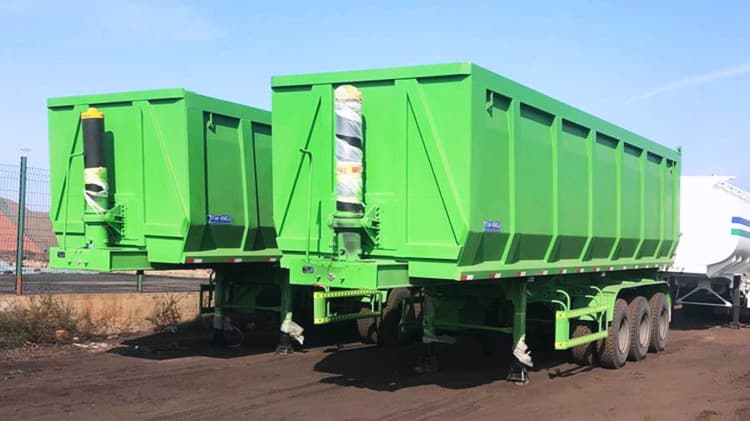 100 Ton Semi Trailer Tipper