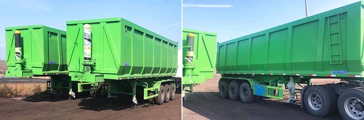 100 Ton Semi Trailer Tipper