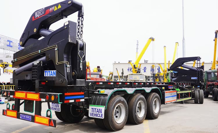 40ft side loader trailer