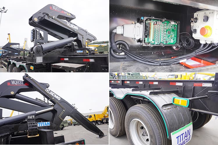 40ft side loader trailer