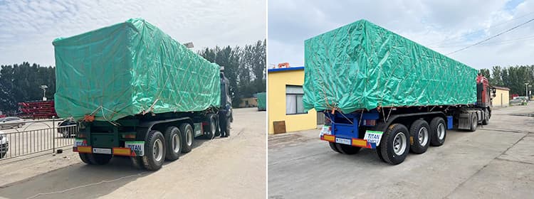 100 Ton Semi Trailer Tipper