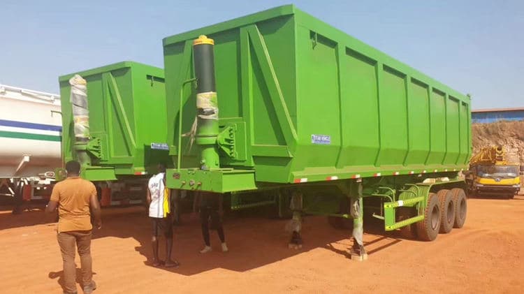 100 Ton Semi Trailer Tipper