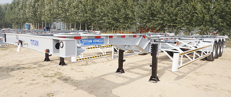 12M Tri Axle Container Skeletal Trailers for Sale in Kenya