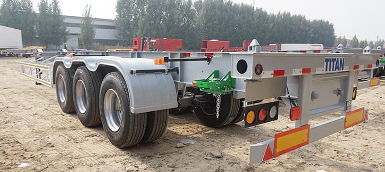 12M Tri Axle Container Skeletal Trailers for Sale in Kenya