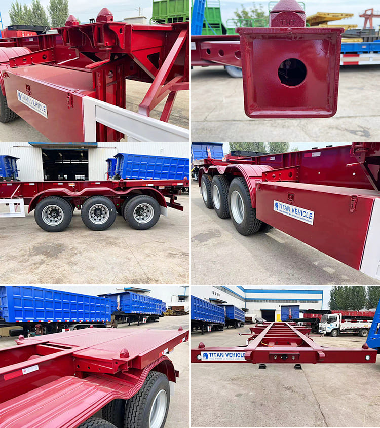 40 / 20Ft Skel Trailers for Sale Near Me in Philippines