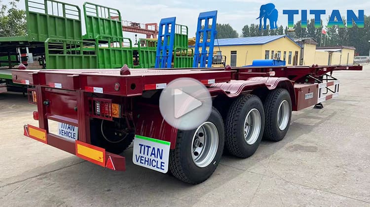 40 / 20Ft Skel Trailers for Sale