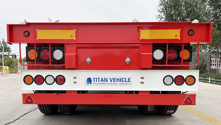 semi flatbed trailer