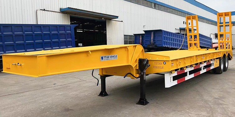 2 Axle Low Loader for Sale | Tractor Low Loader Trailer for Sale in Zimbabwe
