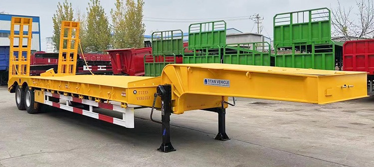 2 Axle Low Loader for Sale | Tractor Low Loader Trailer for Sale in Zimbabwe
