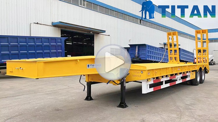 2 Axle Low Loader for Sale | Tractor Low Loader Trailer for Sale in Zimbabwe