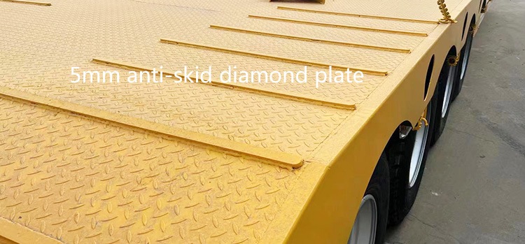 Low Bed Truck Trailer | 4 Axle Low Bed Trailer Price | What is Low Bed Trailer?