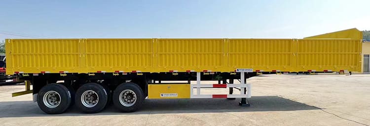 60 Ton 3 Axle Side Wall Trailer for Sale in Kenya