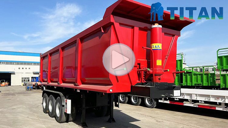 Tri Axle Semi Tipper for Sale 