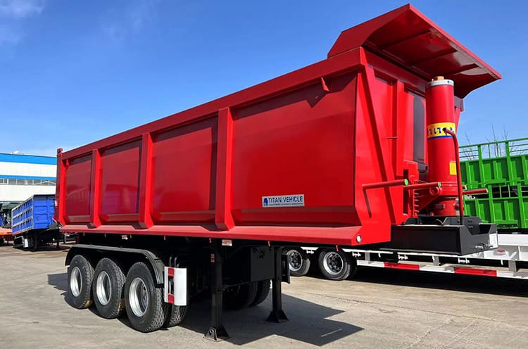 Tri Axle Semi Tipper for Sale | Hydraulic Tipper Price in Tanzania