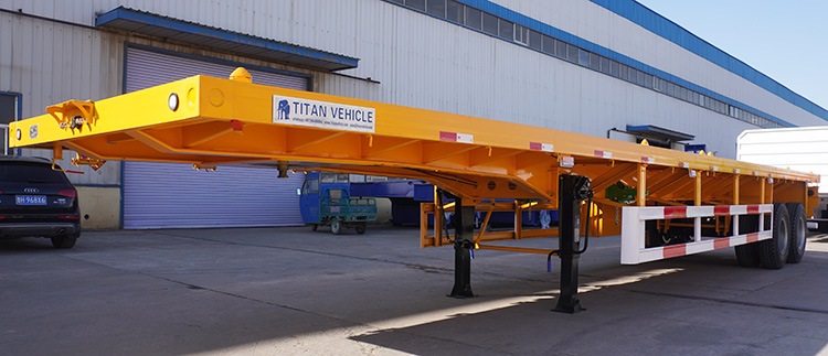 40Ft 2 Axle Flatbed Trailer for Sale in Tanzania | What is a Flatbed Trailer?
