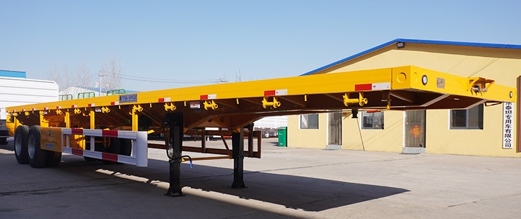 40Ft 2 Axle Flatbed Trailer for Sale in Tanzania | What is a Flatbed Trailer?