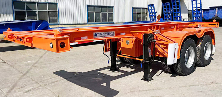 20 Ft Shipping Container Trailer for Sale | 2 Axle 20 Ft Container Trailer for Sale in Jamaica