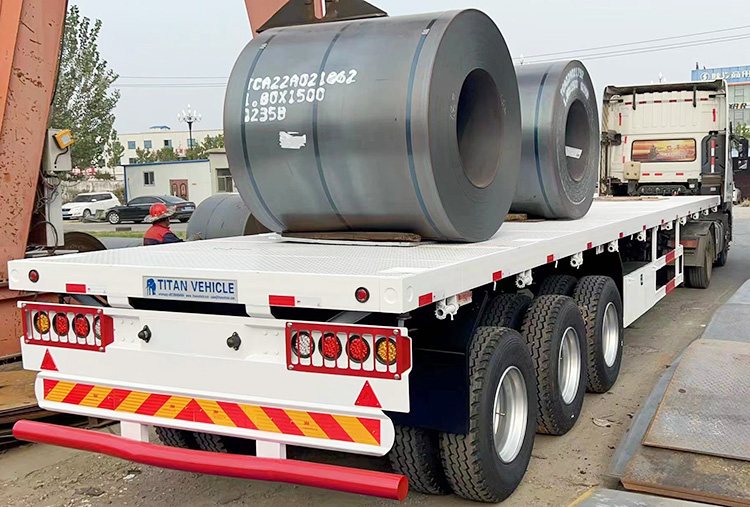 40Ft Flatbed Container Trailer - How Much is a Flatbed Trailer？