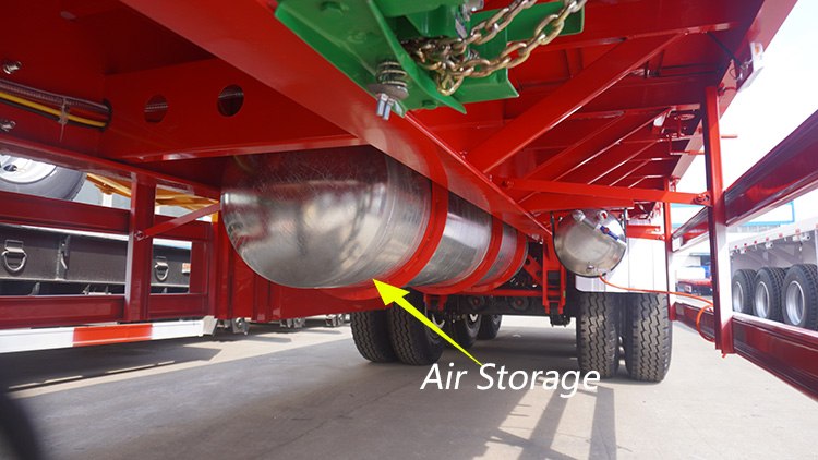 40Ft Tri Axle Semi Truck Flatbed Trailer for Sale Price