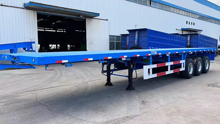 40 Feet Triple Axle Flatbed Trailer for Sale in Zimbabwe