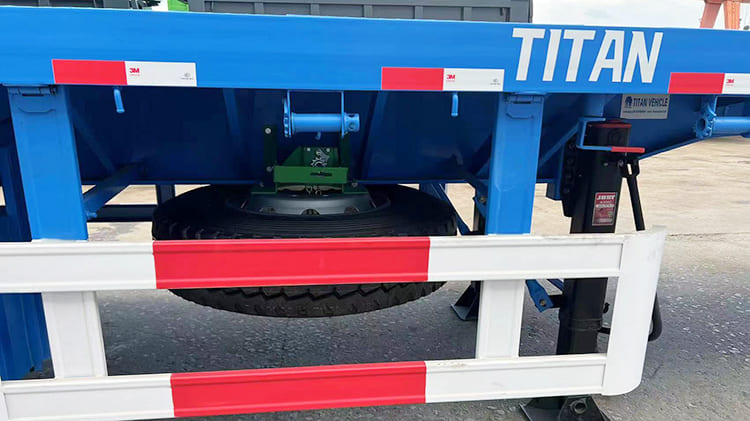 40 Feet Triple Axle Flatbed Trailer for Sale in Zimbabwe