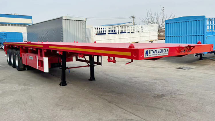 3 Axle 40 Flat Deck Trailer for Sale in Malawi