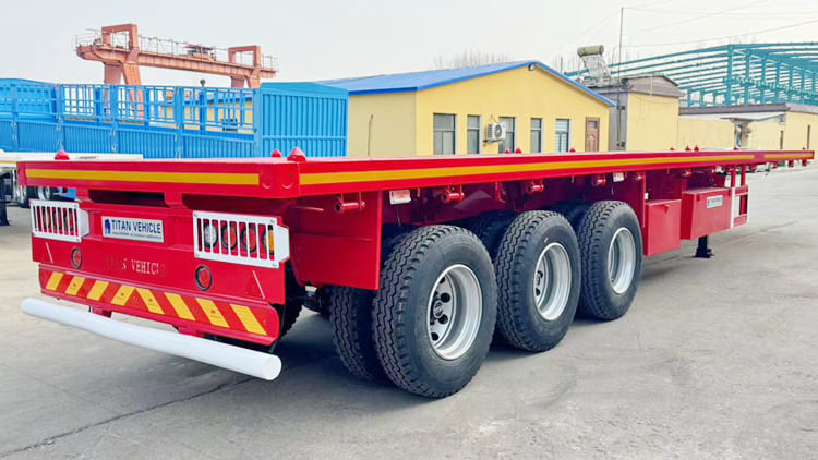 3 Axle 40 Flat Deck Trailer for Sale in Malawi