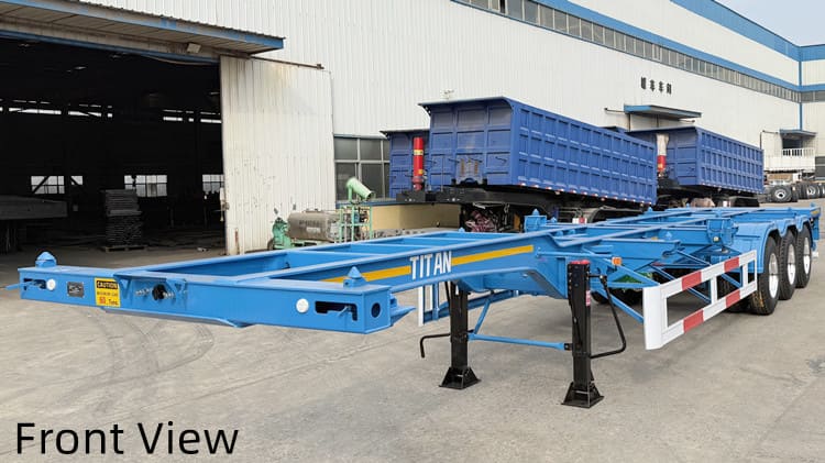3 Axle Container Chassis Trailer for Sale in Congo