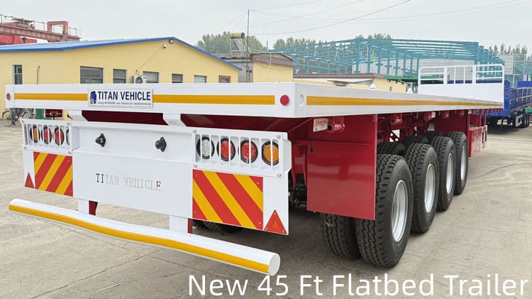 New 45 Ft Flatbed Trailer for Sale in Jamaica