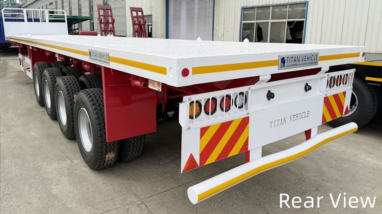 New 45 Ft Flatbed Trailer for Sale in Jamaica