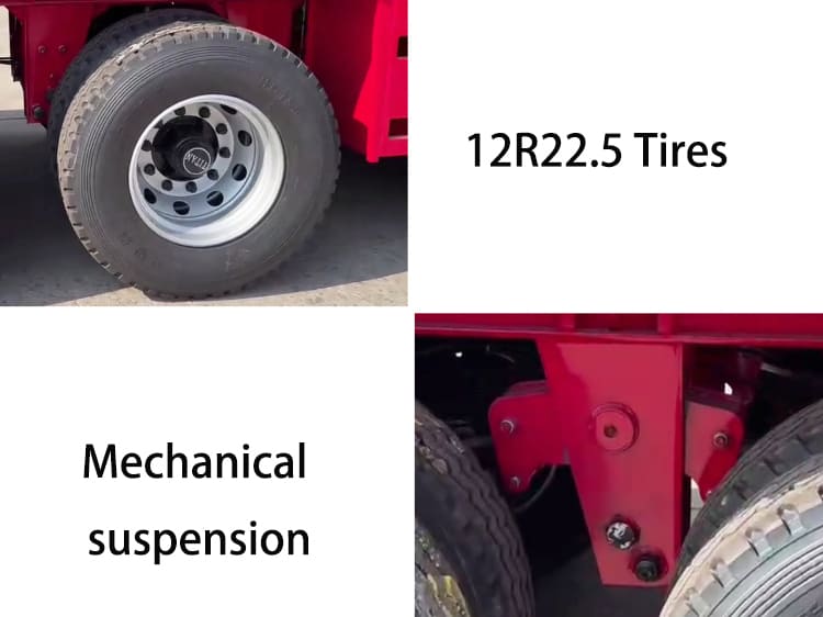 4 Axle 48 Ft Flatbed Trailer for Sale in Nigeria