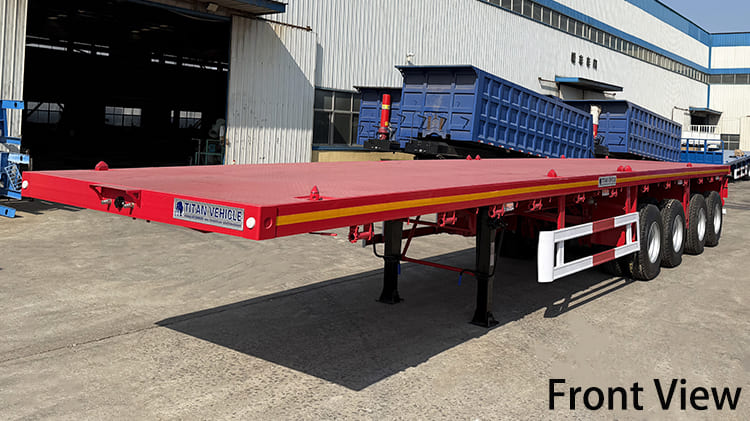 4 Axle 48 Ft Flatbed Trailer for Sale in Nigeria